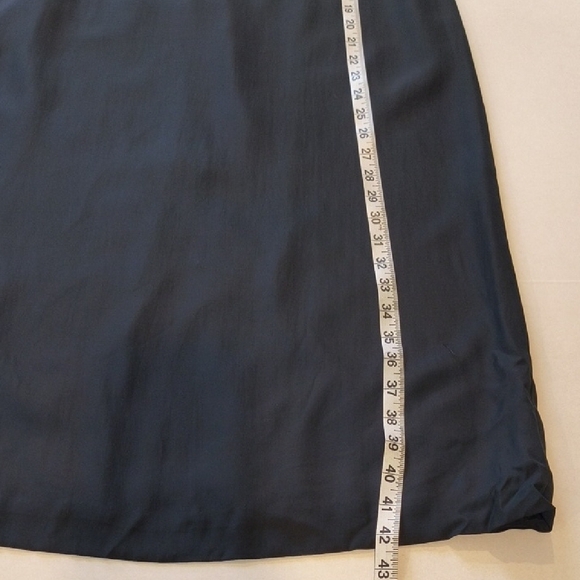 INC International Concepts Strapless Black Dress with Floral Embroidery - Picture 6 of 10